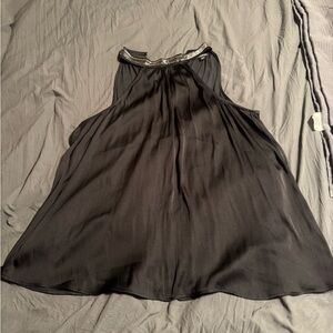 Torrid Black Beaded Halter Top